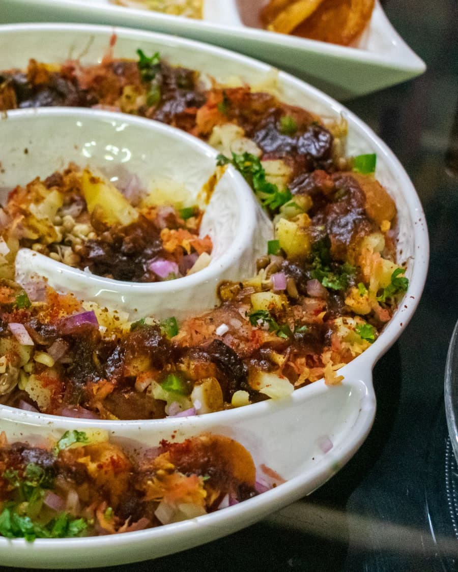 Potato Chana Chaat